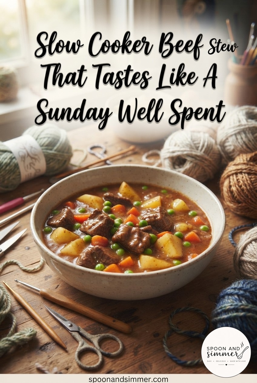 Slow Cooker Beef Stew That Tastes Like A Sunday Well Spent