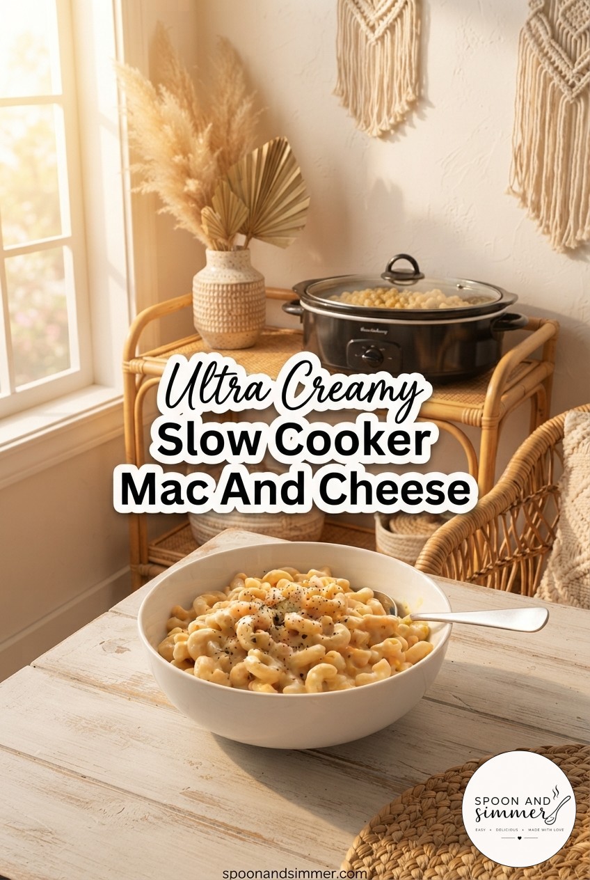 Ultra Creamy Slow Cooker Mac And Cheese